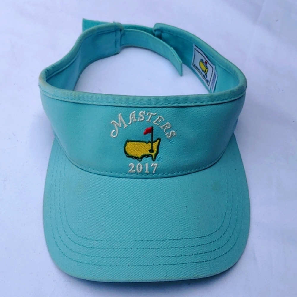 2017 Ladies Masters visor, aqua/teal